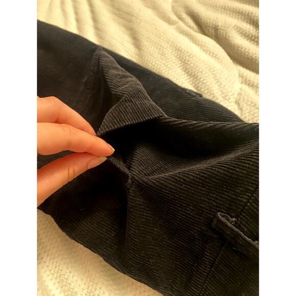 Altard State Black Corduroy Zip Up Skirt size Medium - Picture 3 of 4